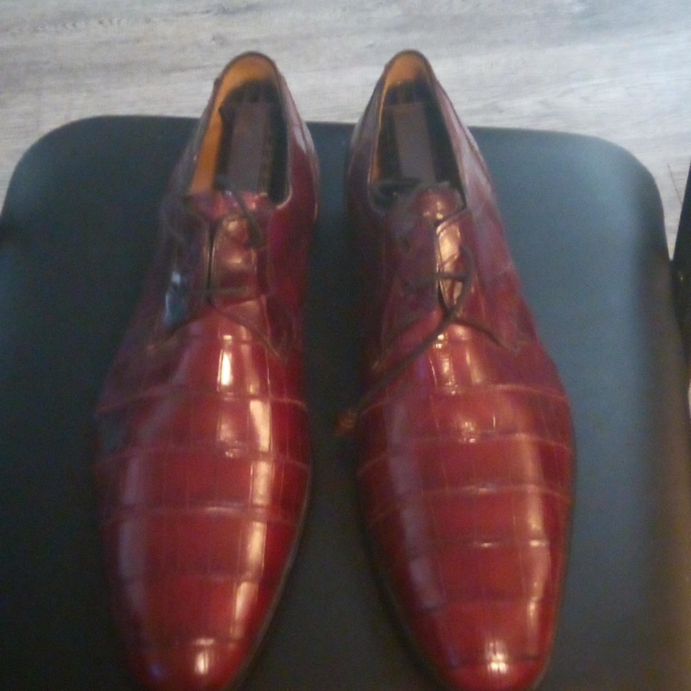 Men's alagator shoes